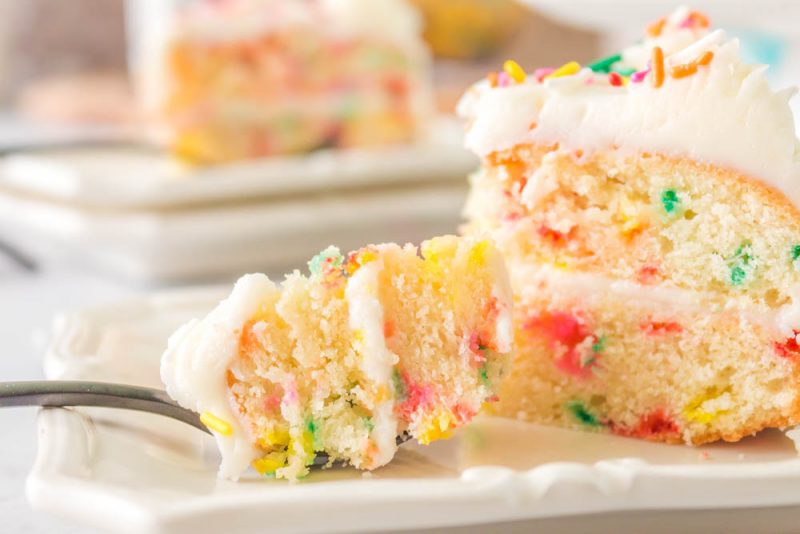Easy Air Fryer Funfetti Cake The Kitchen Bucket List