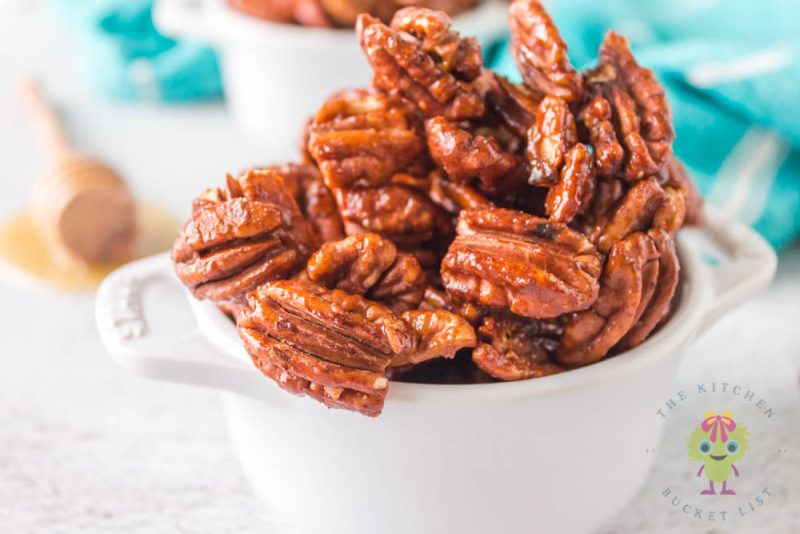 Honey Roasted Pecans in Air Fryer The Kitchen Bucket List