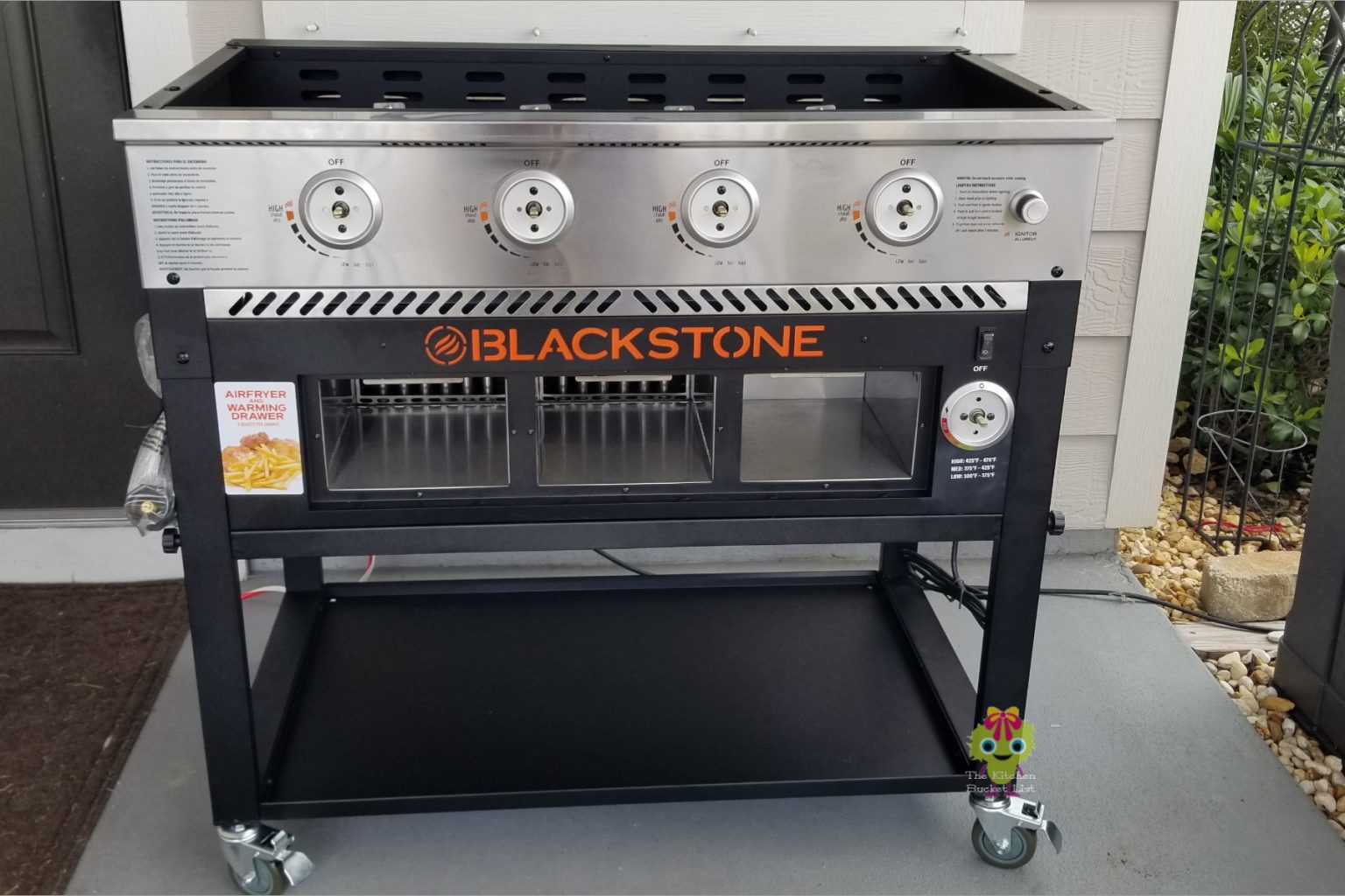 Blackstone Grill with Air Fryer