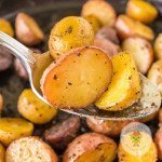 These Smoked Potatoes melt in your mouth. Every bite has a buttery and sweet garlic flavor with just a hint of maple from the smoke.