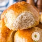 Warm and fresh Dinner Rolls right out of the Air Fryer. Imagine homemade rolls cooked in just over 10 minutes. Ready when you want them. I'm a baker at heart and I love combining it with my air fryer. This recipe can have a batch of easy dinner rolls done so quickly. We all love those warm dinner rolls served when we're out to dinner. Now you can enjoy the same thing at home. Imagine watching the butter melt on the freshly opened rolls for mealtime magic.