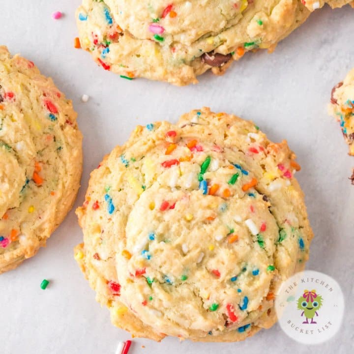 Funfetti Cookies The Kitchen Bucket List