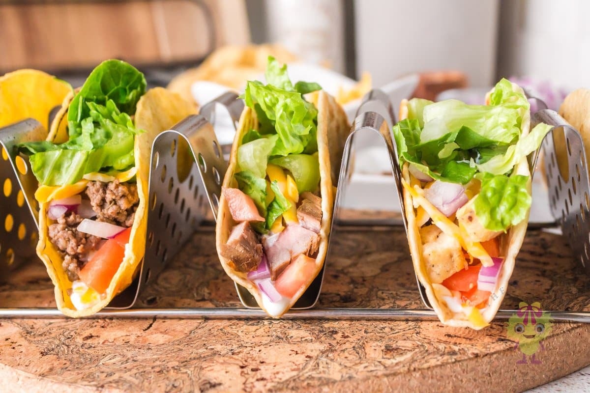 Taco Shells on the Blackstone - The Kitchen Bucket List