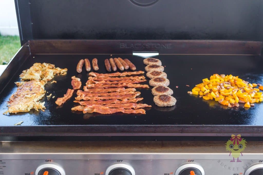 Scrambled Eggs on the Blackstone The Kitchen Bucket List