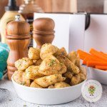 Air Fryer Chicken Bites are perfect for any occasion. Quick and easy to make in the air fryer, they can be enjoyed by all. You can serve them as an appetizer, at kids' parties, simply served on a salad, over rice, or with pasta. The flavor combinations are endless.