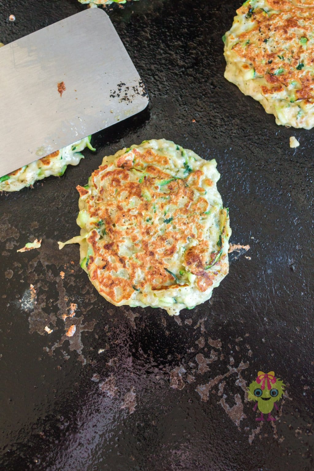 Easy Zucchini Fritters (on the griddle) The Kitchen Bucket List