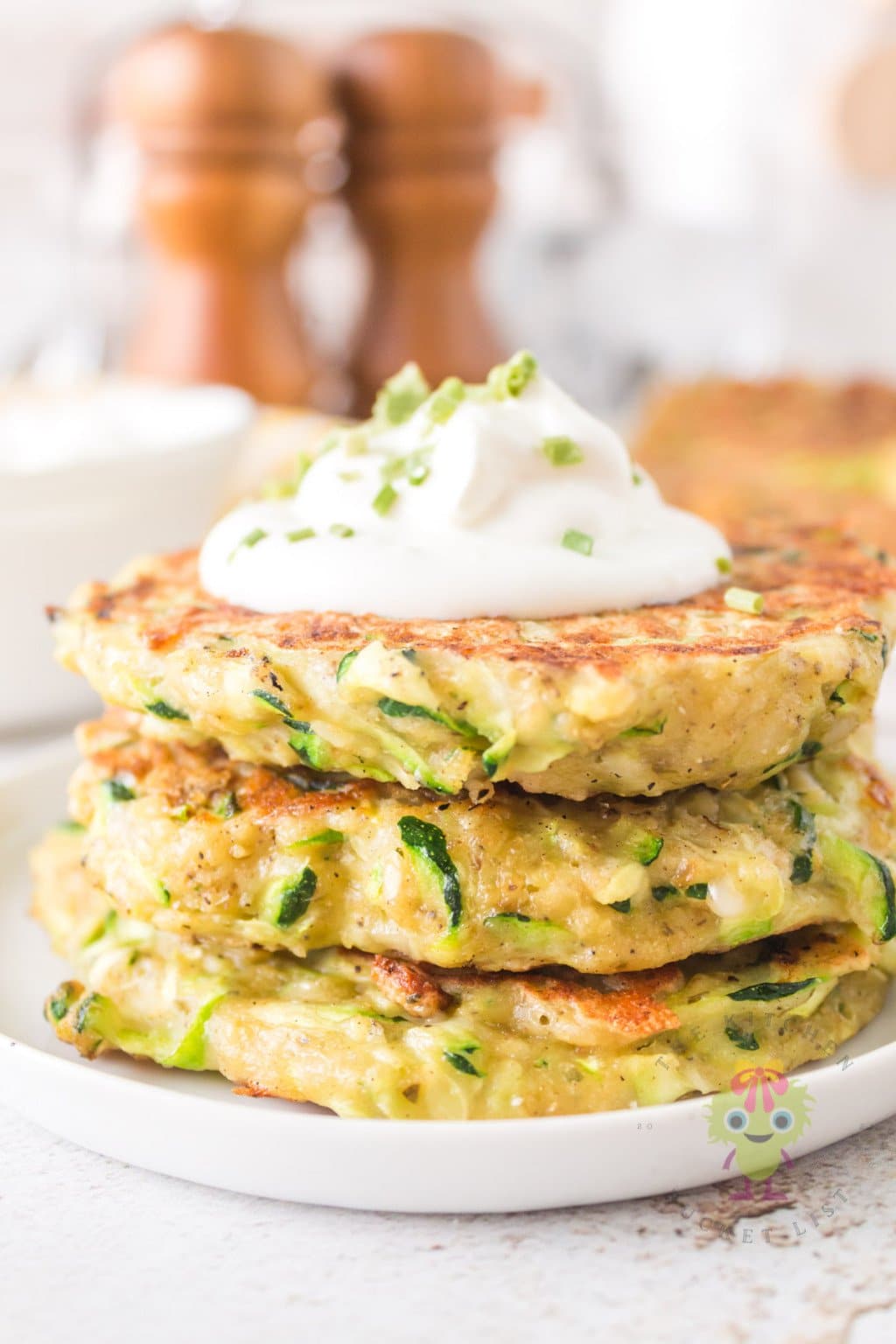 Easy Zucchini Fritters (on the griddle) The Kitchen Bucket List