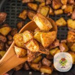 Make sure to save and keep this recipe in a safe place, because these Air Fryer Red Potatoes are the perfect side dish for any of your fun meals to come. We call it a S.E.T. recipe because it is Simple, Easy, and Tasty.