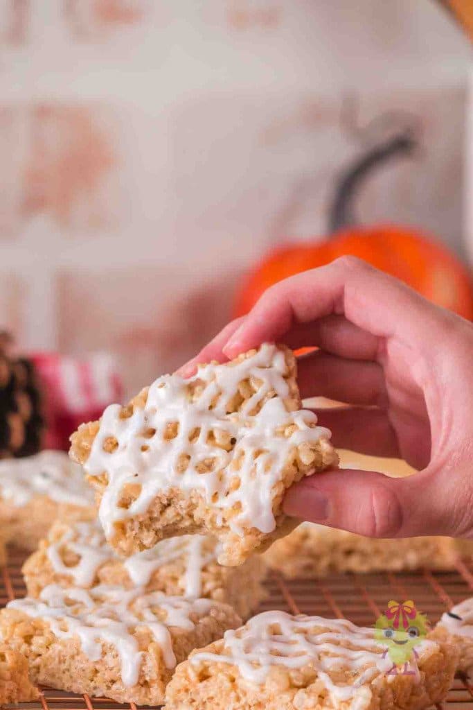Holiday rice krispie treats The Kitchen Bucket List